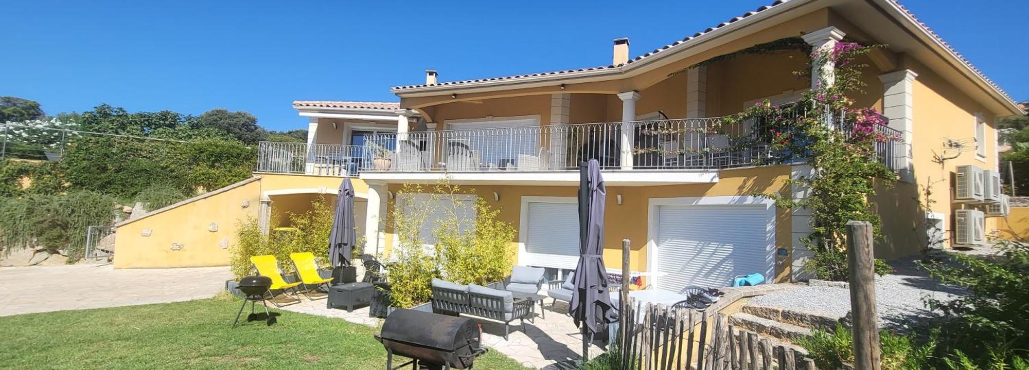 T3 Propriano Vue Mer, Neuf, Climatise Et Classe 4 Etoiles Viggianello Exteriör bild